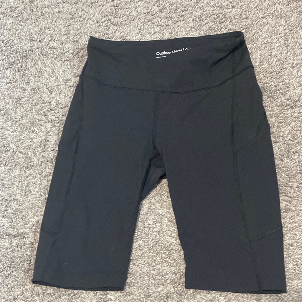 Outdoor Voices Black Bike Shorts Performance Fit